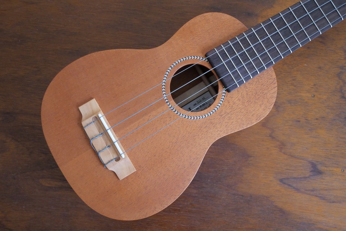 SU-H #007 / Honduras Mahogany / Soprano Ukulele – Hashikawa